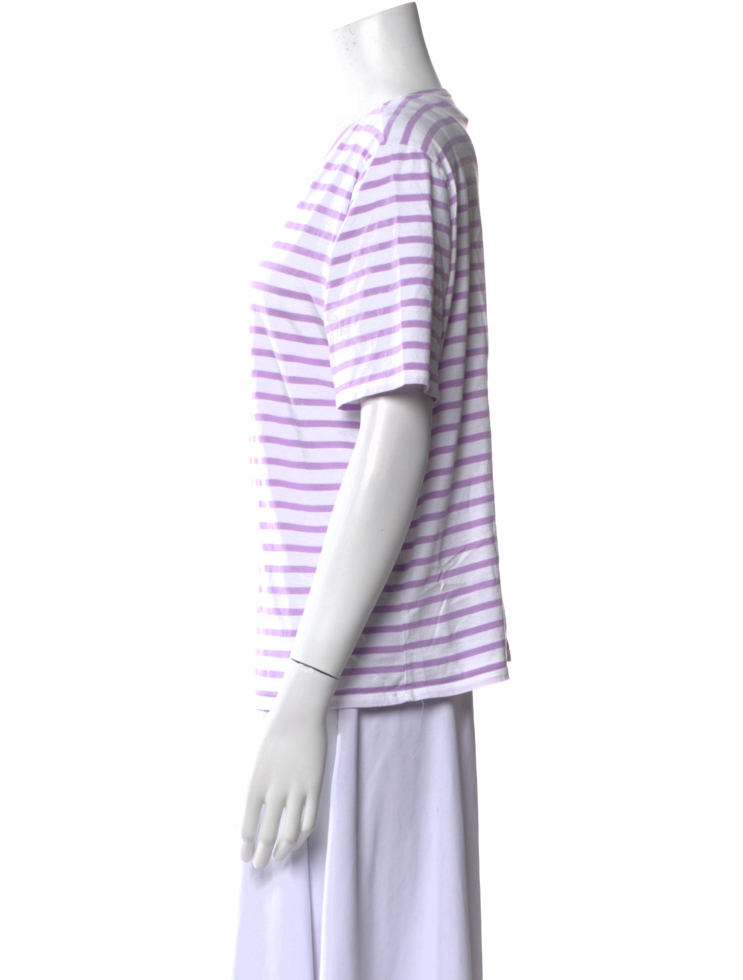 Kule Striped Scoop Neck T-Shirt