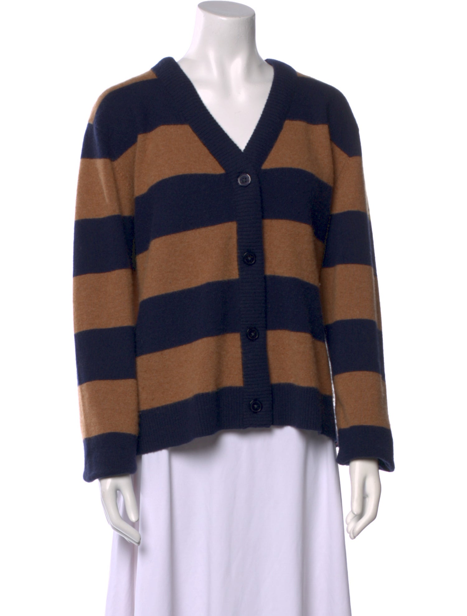 Kule Cashmere Striped Sweater