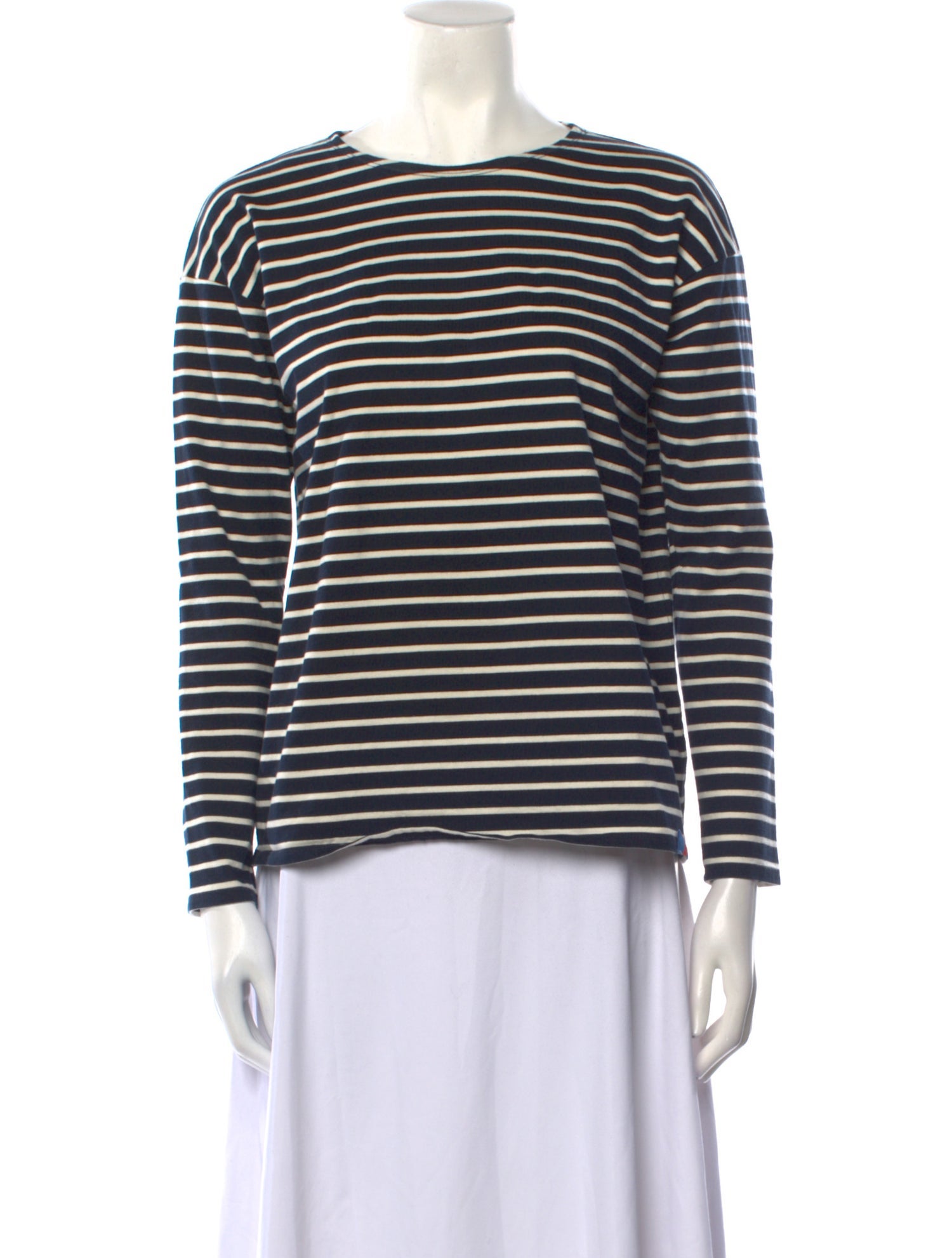 Kule Striped Crew Neck Top