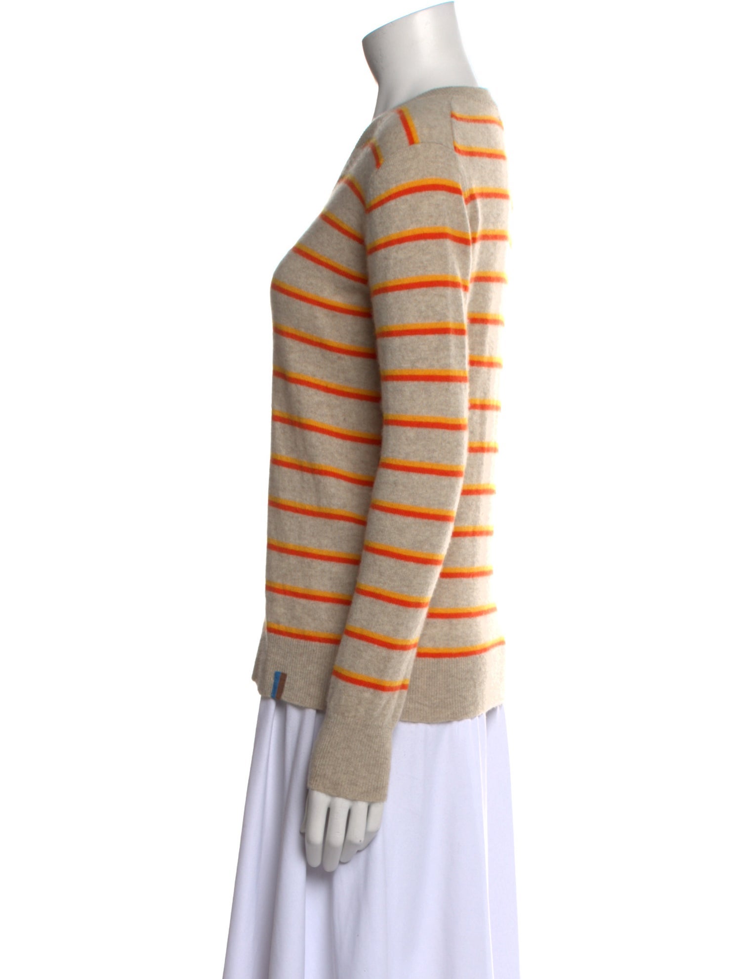 Kule Cashmere Striped Sweater