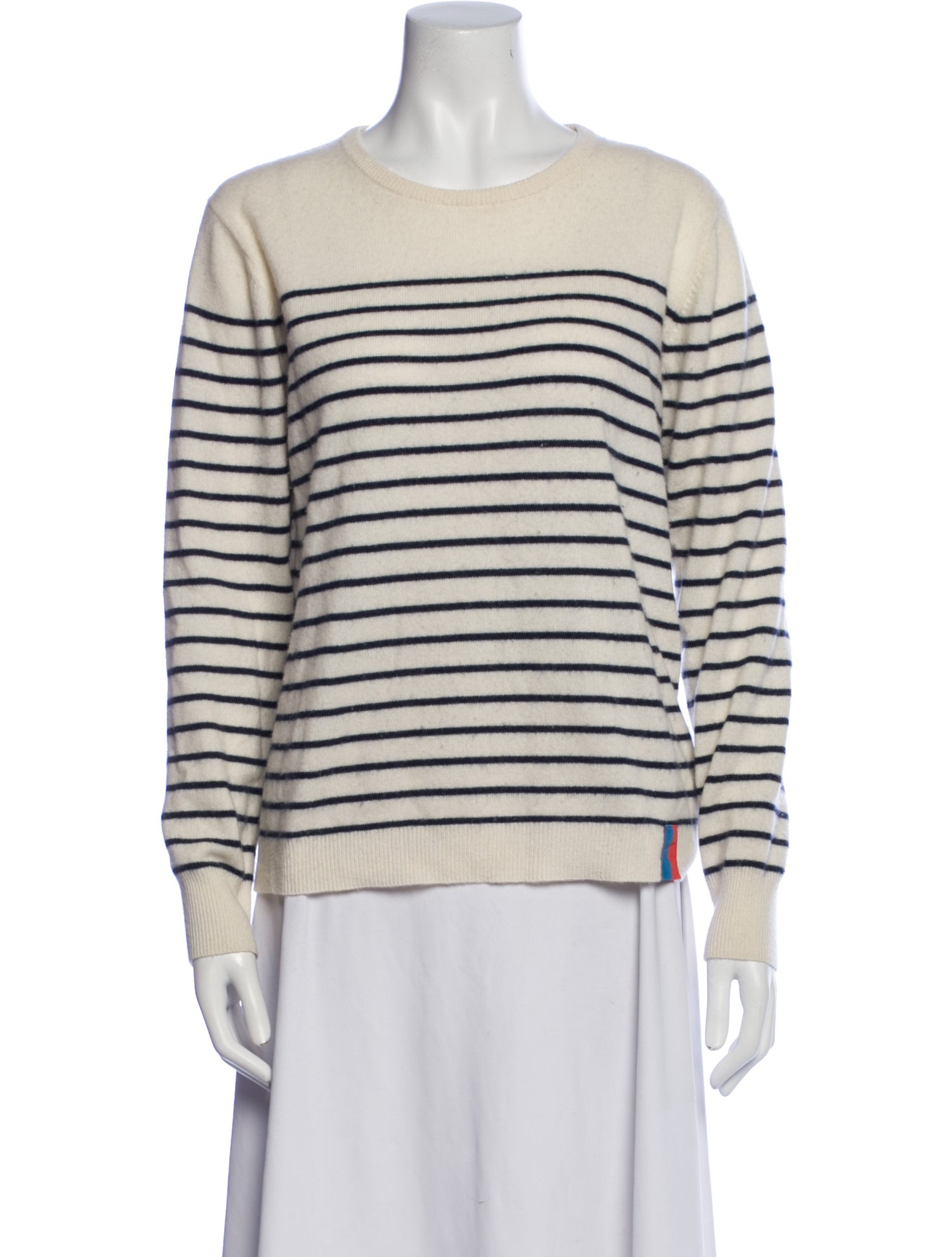 Kule Cashmere Striped Sweater