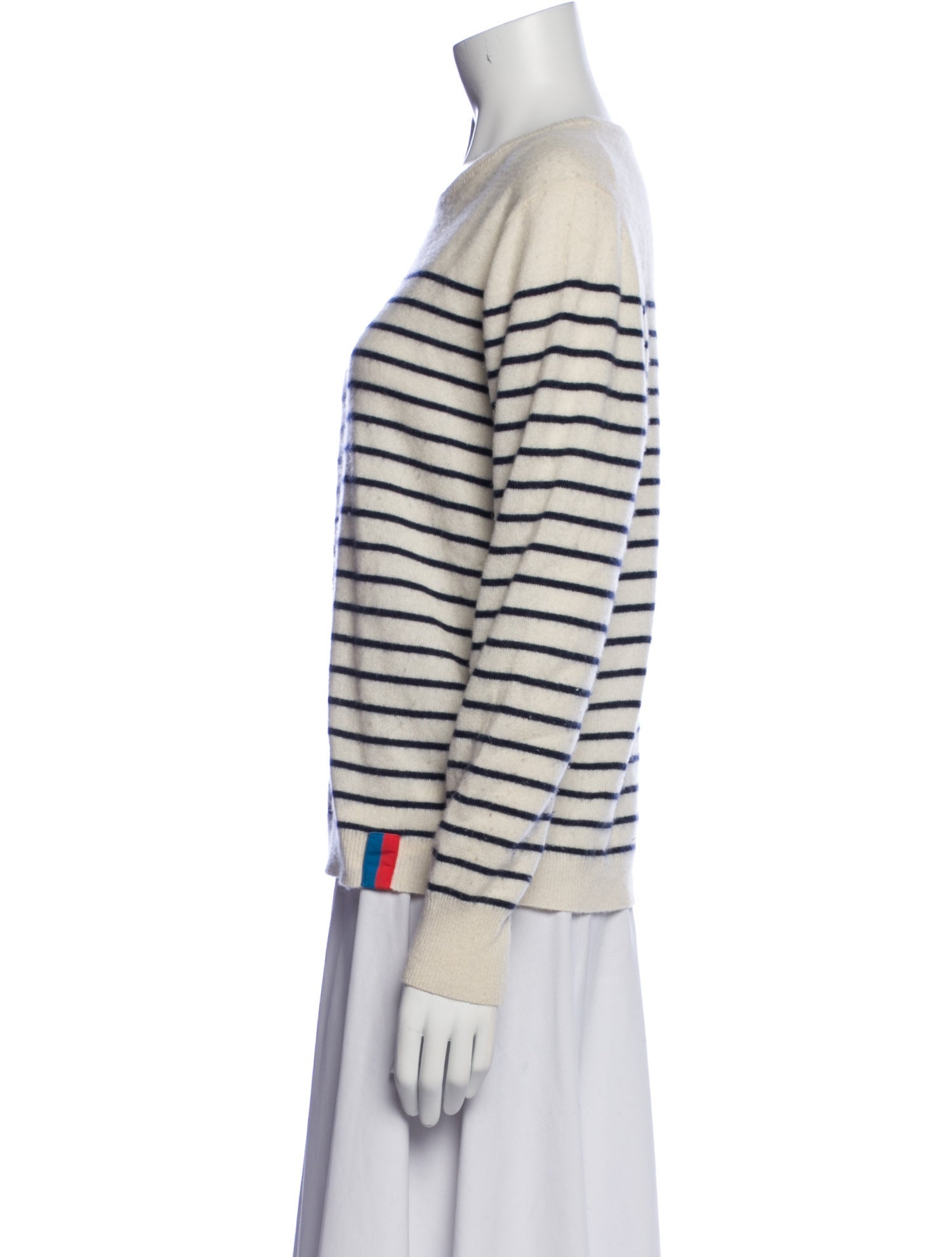 Kule Cashmere Striped Sweater