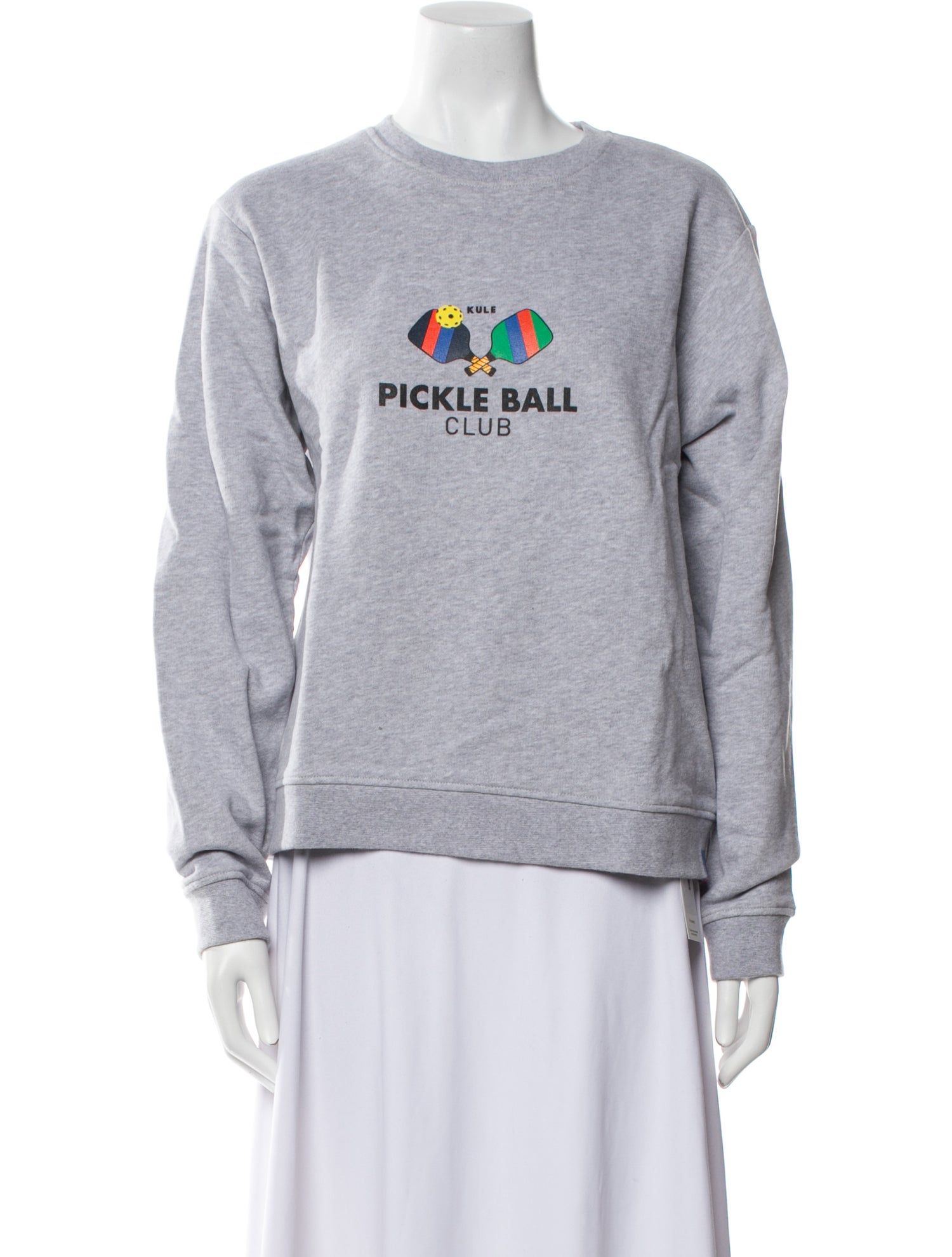 Kule Graphic Print Crew Neck Sweatshirt