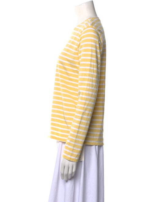 Kule Striped Crew Neck Top