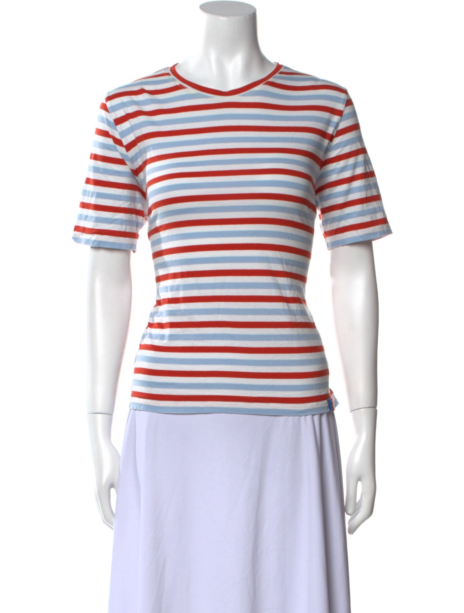 Kule Striped Crew Neck T-Shirt