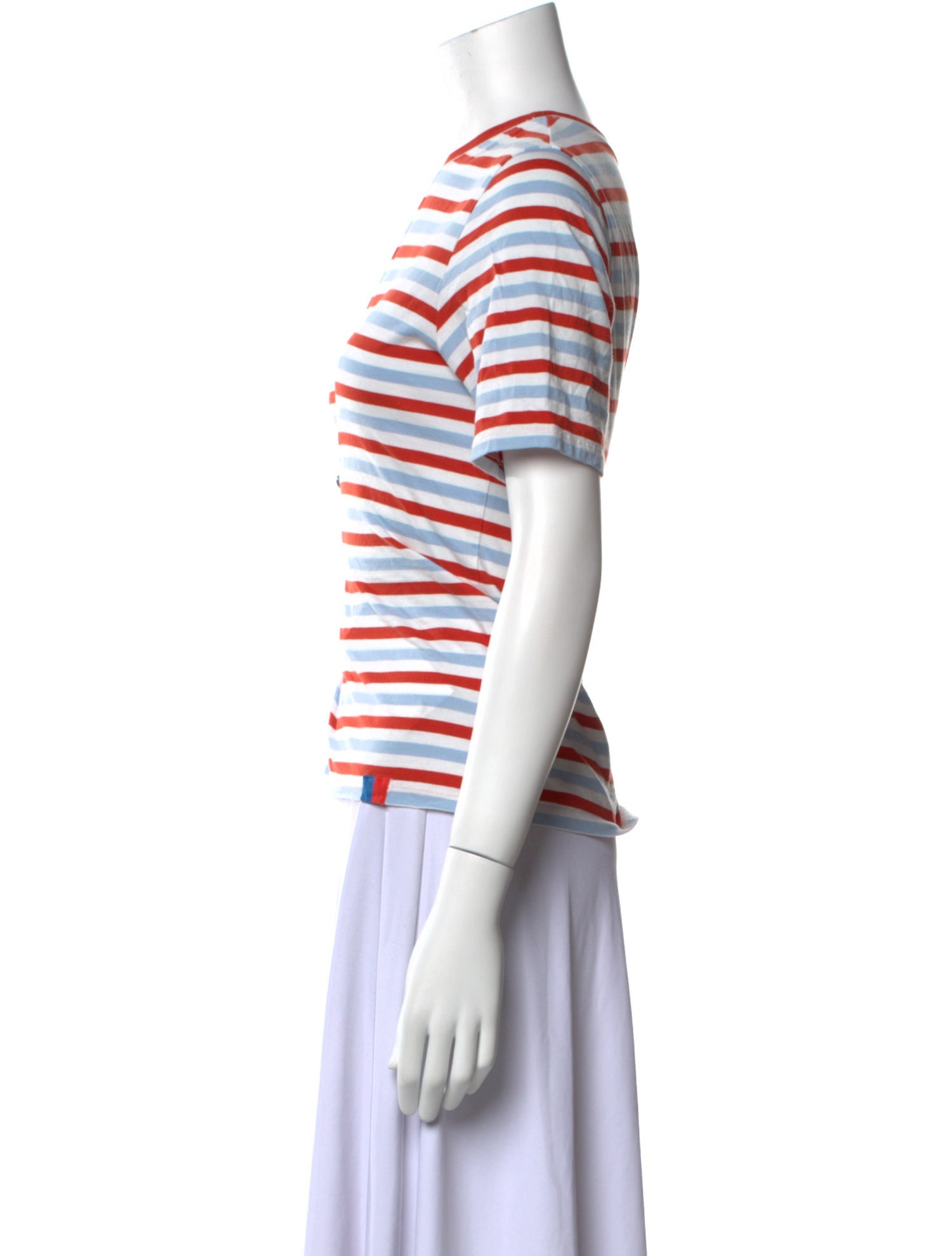 Kule Striped Crew Neck T-Shirt