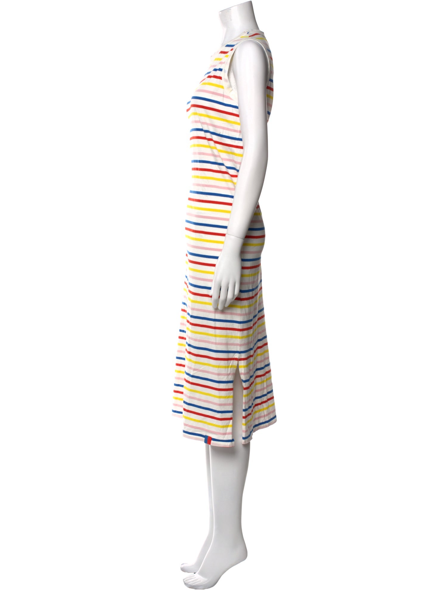 Kule Striped Midi Length Dress
