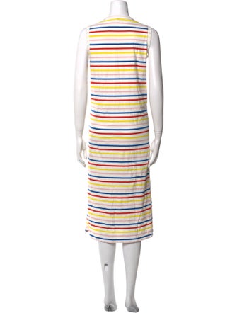 Kule Striped Midi Length Dress