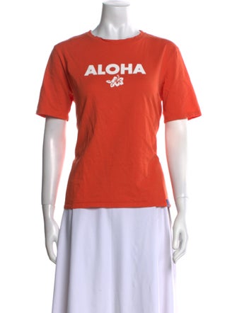 Kule Graphic Print Crew Neck T-Shirt