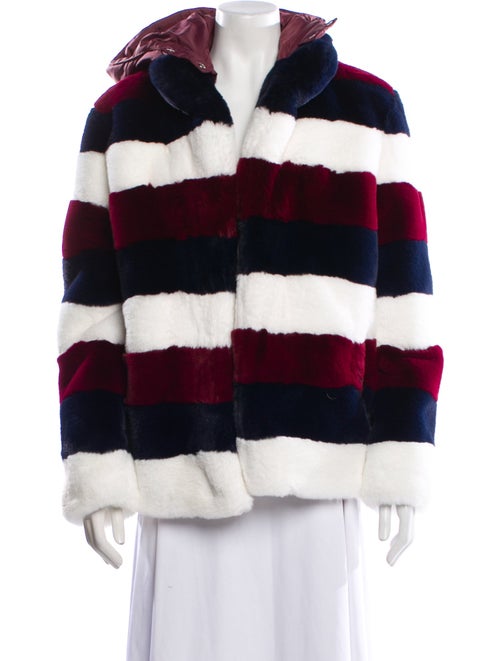 Kule Striped Down Jacket