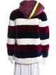 Kule Striped Down Jacket