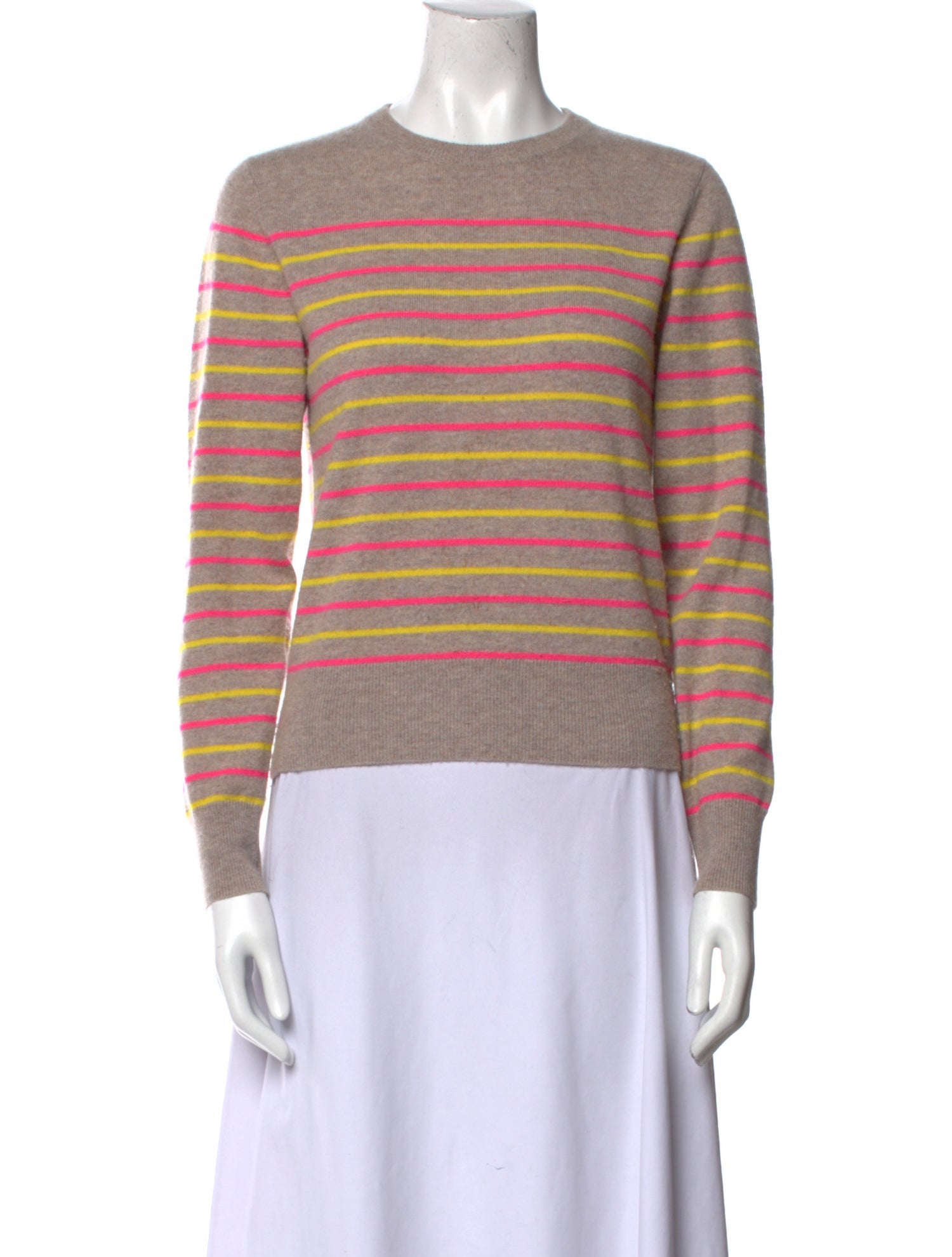 Kule Cashmere Striped Sweater