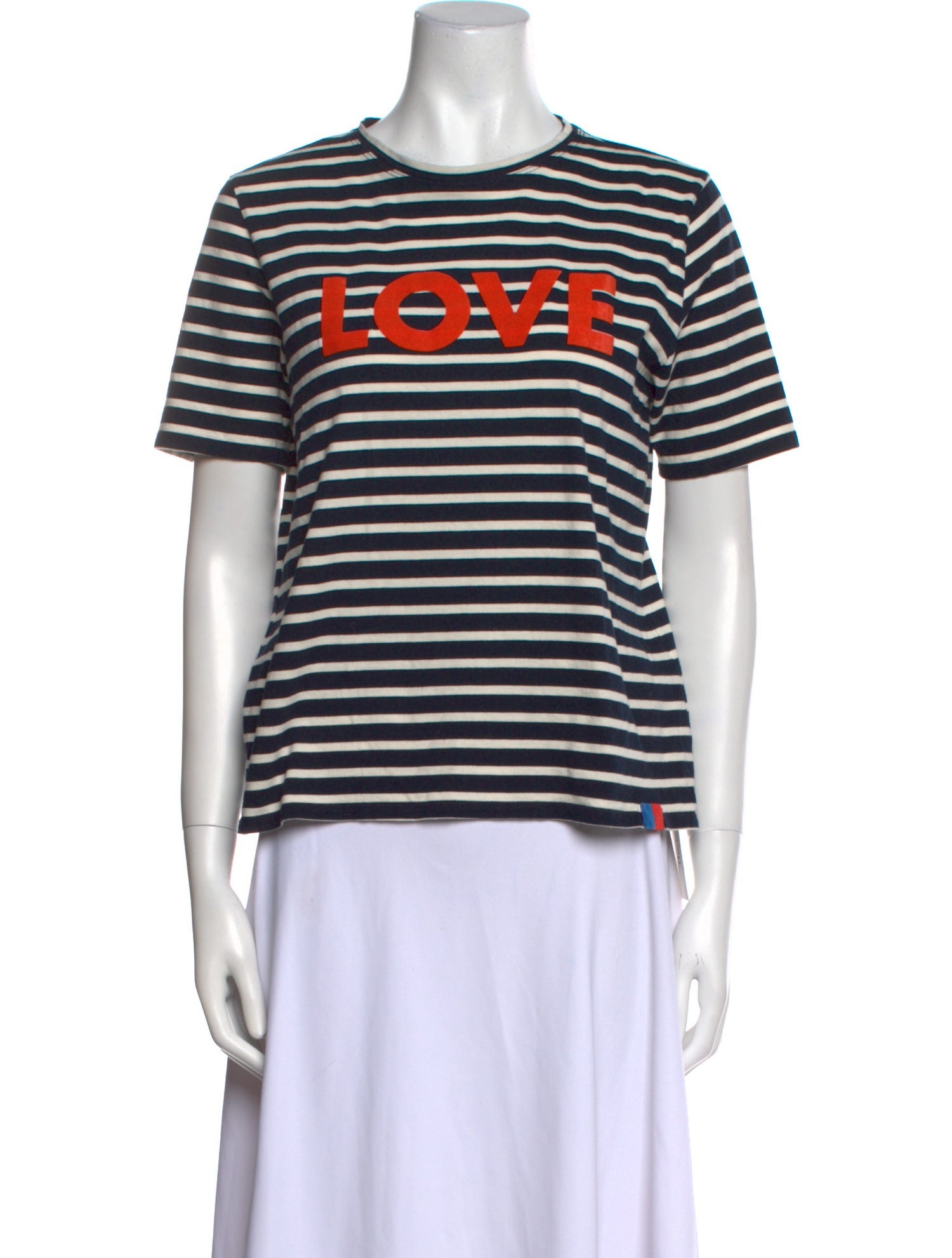 Kule Striped Crew Neck T-Shirt