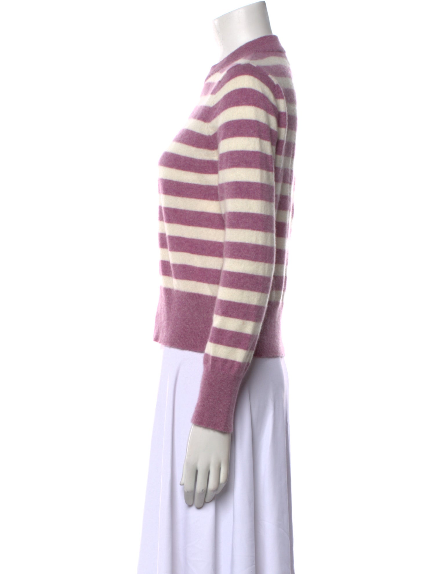 Kule Cashmere Striped Sweater