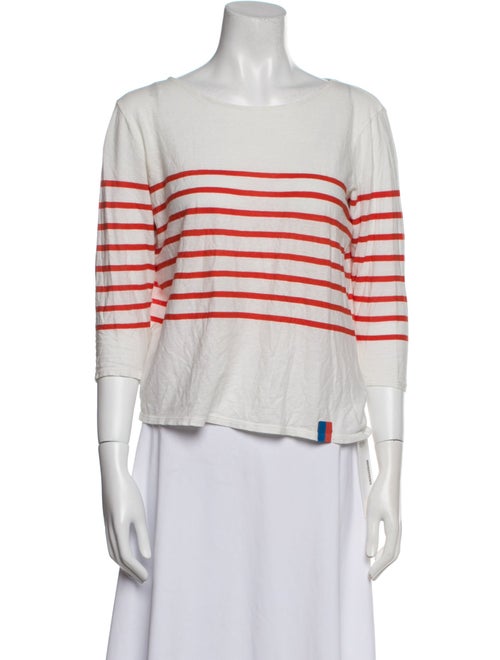 Kule Striped Scoop Neck Top