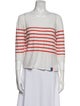 Kule Striped Scoop Neck Top