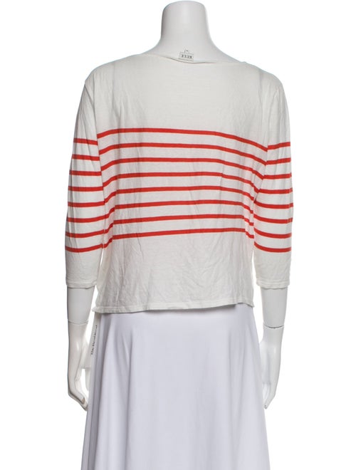 Kule Striped Scoop Neck Top