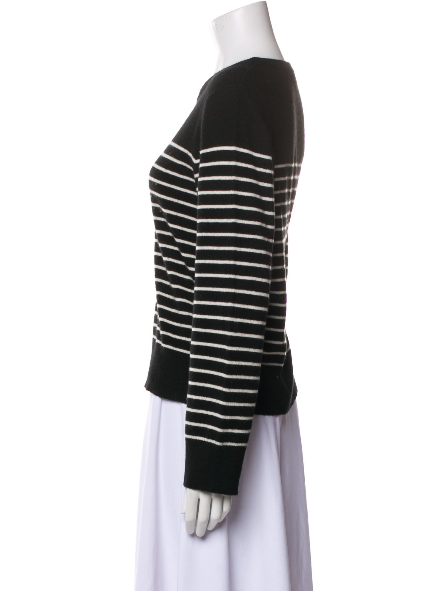 Kule Cashmere Striped Sweater