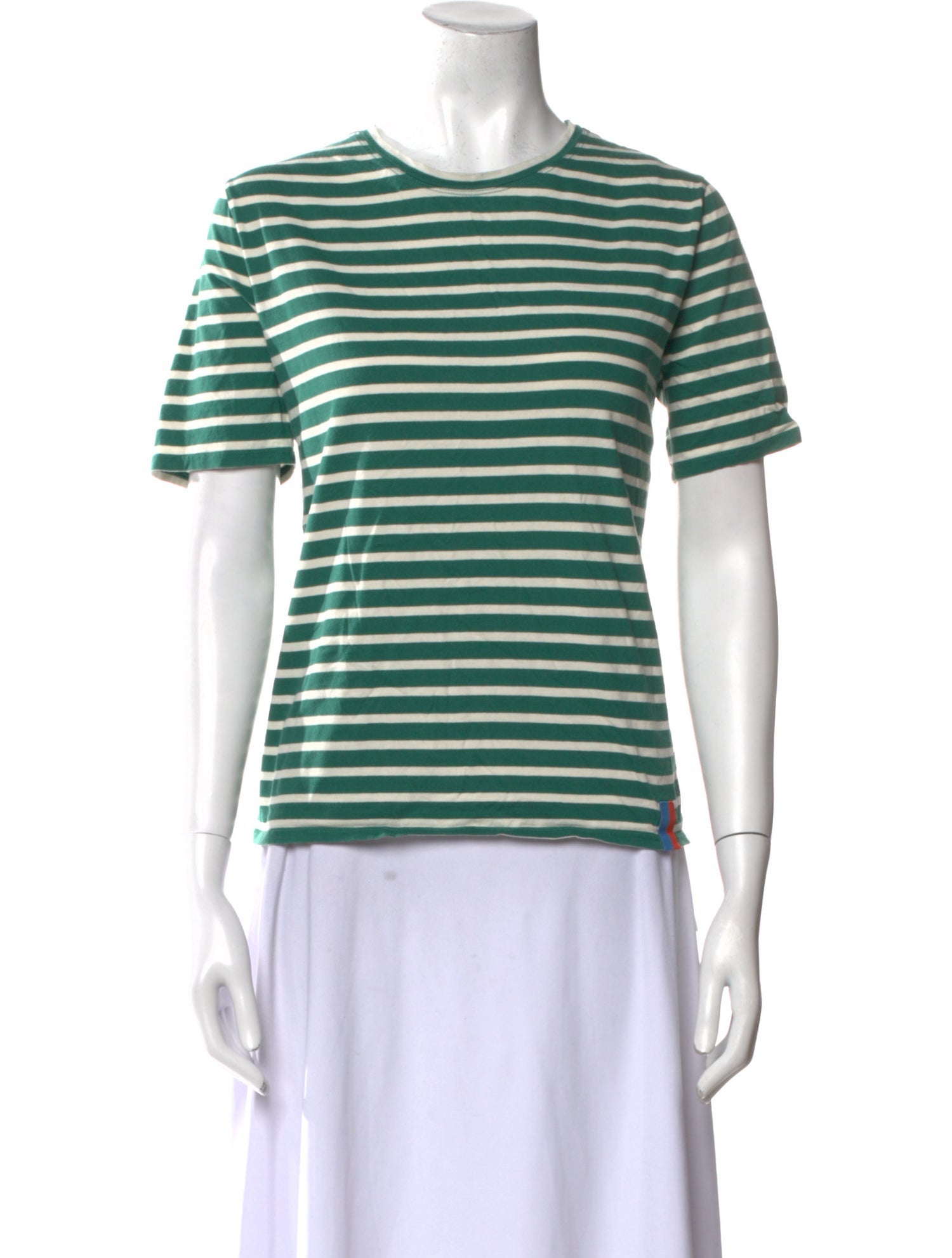 Kule Striped Crew Neck T-Shirt