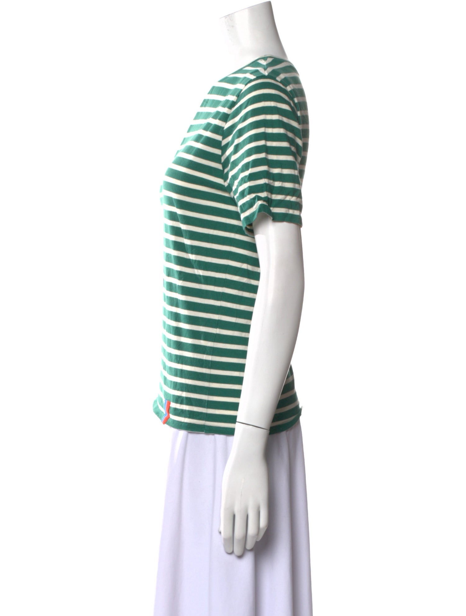 Kule Striped Crew Neck T-Shirt