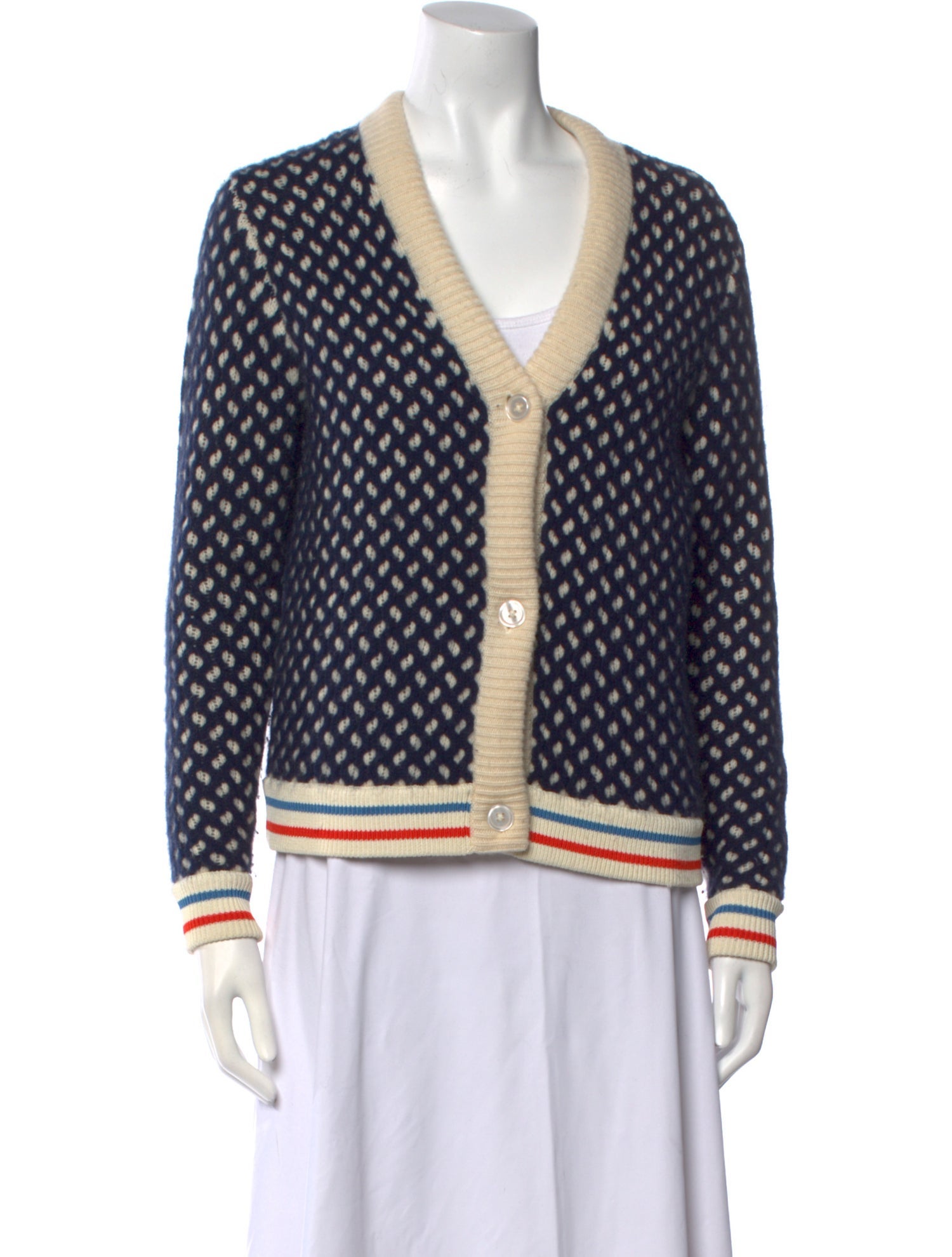 Kule Cashmere Printed Sweater