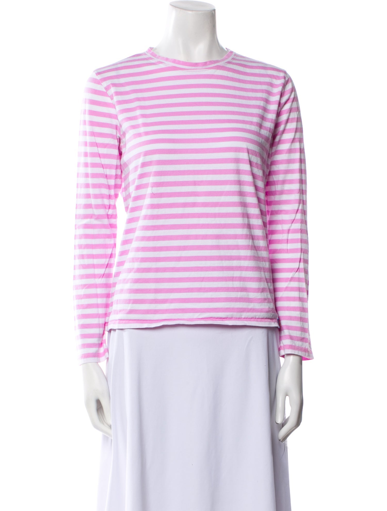 Kule Striped Crew Neck Top