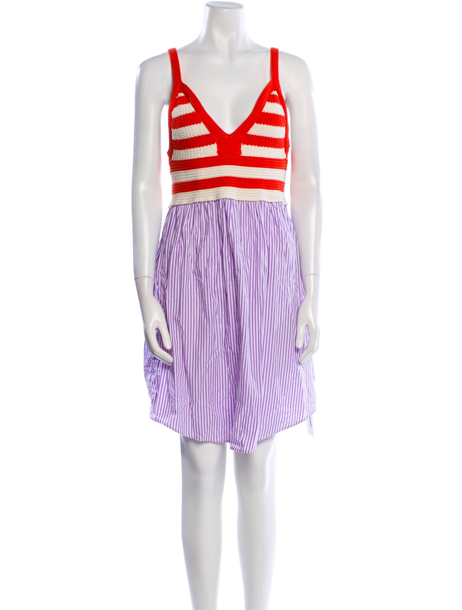 Kule Striped Mini Dress