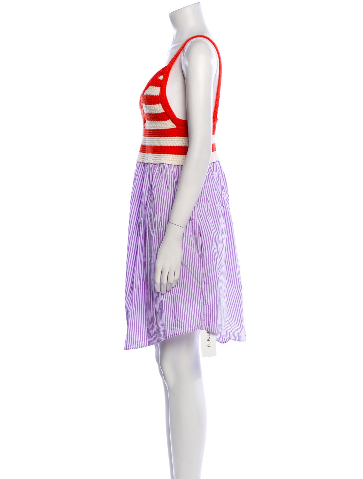 Kule Striped Mini Dress