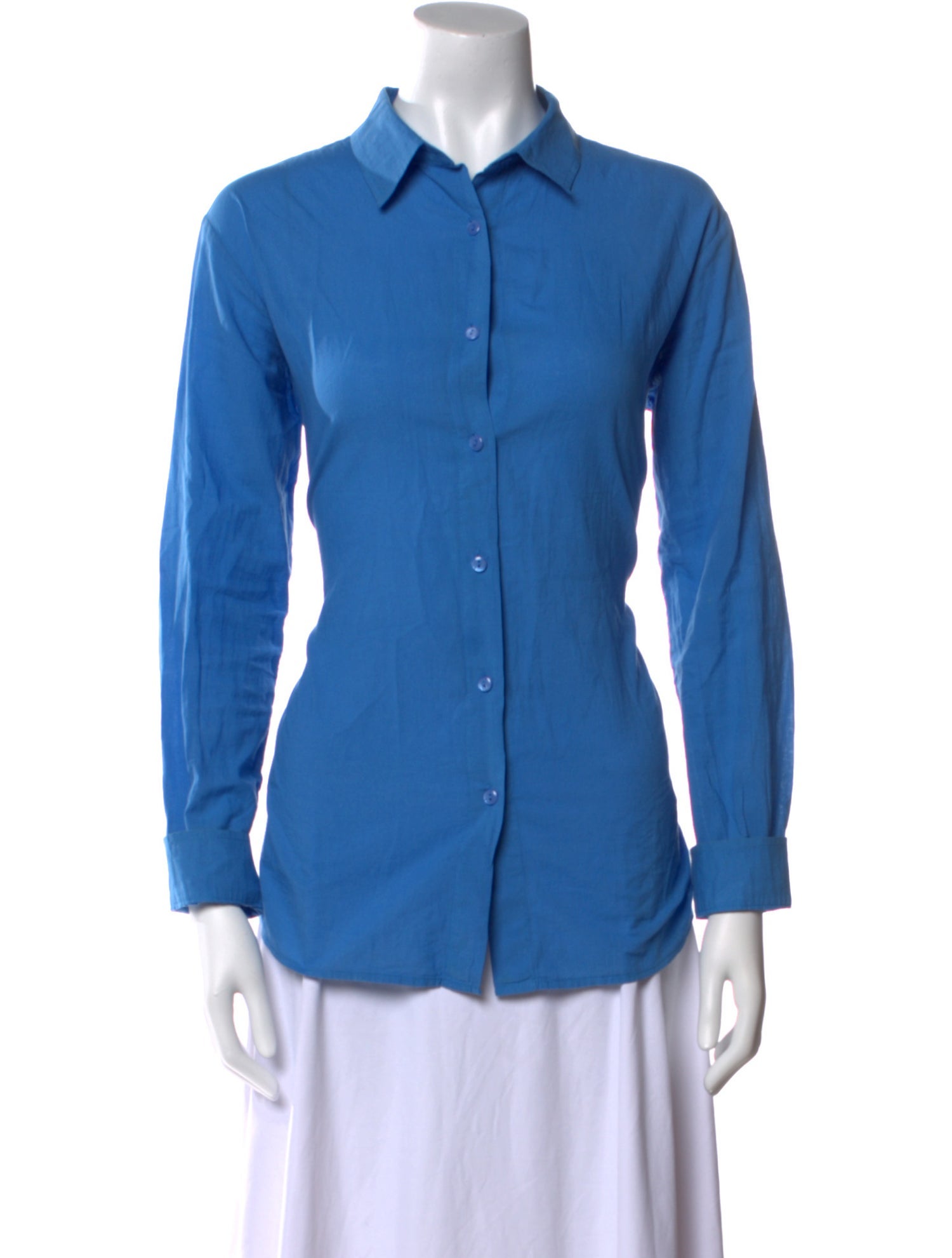 Kule Long Sleeve Button-Up Top