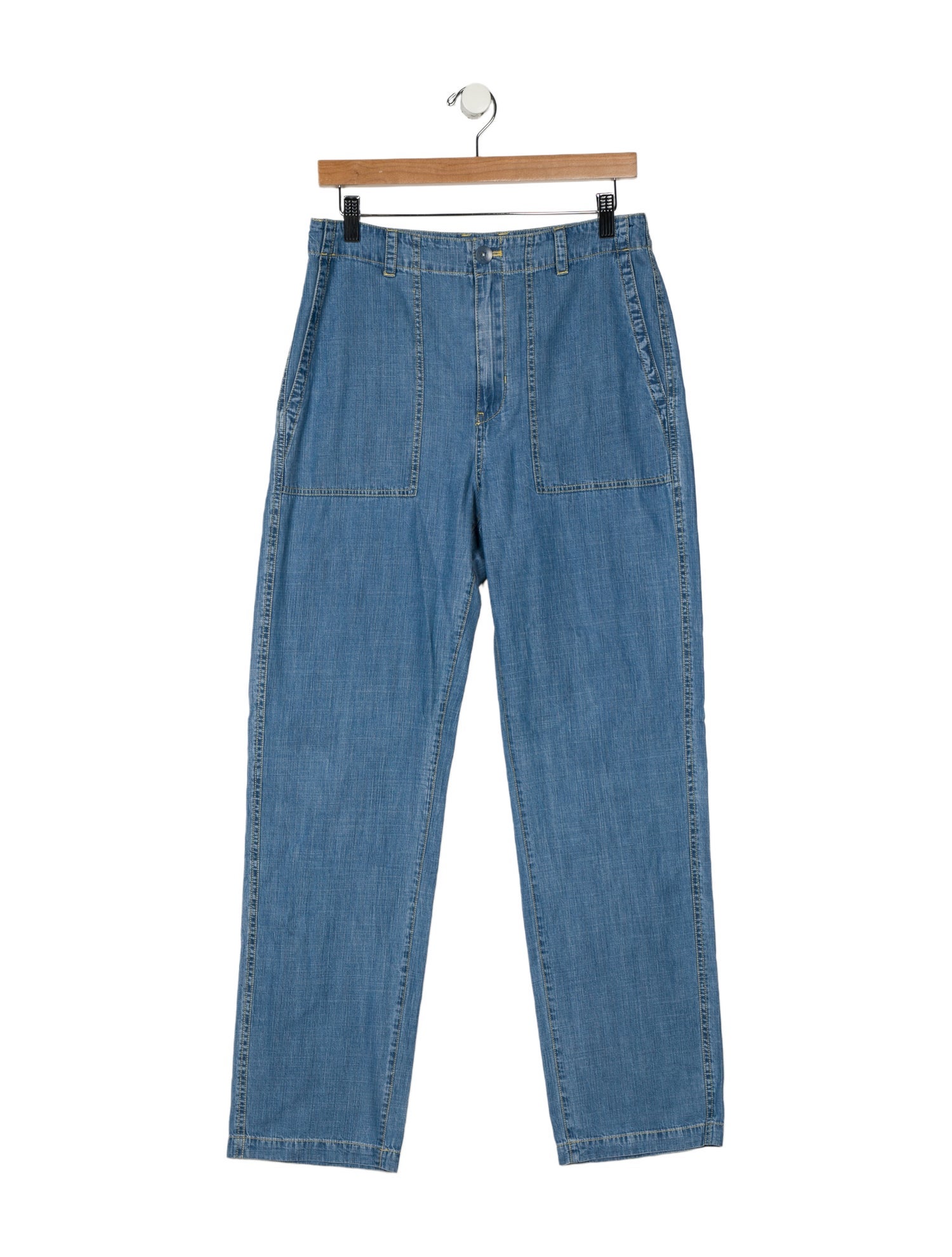 Kule High-Rise Straight Leg Jeans