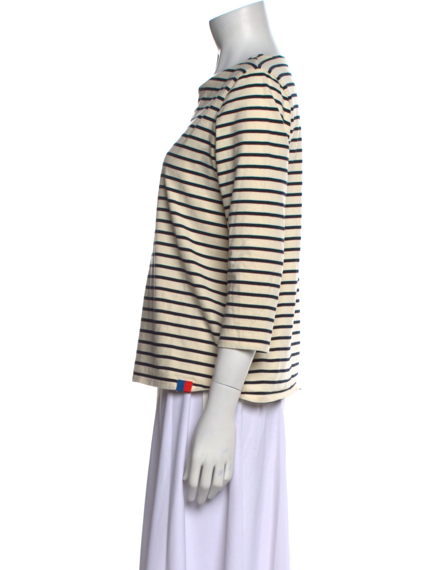 Kule Striped Crew Neck T-Shirt