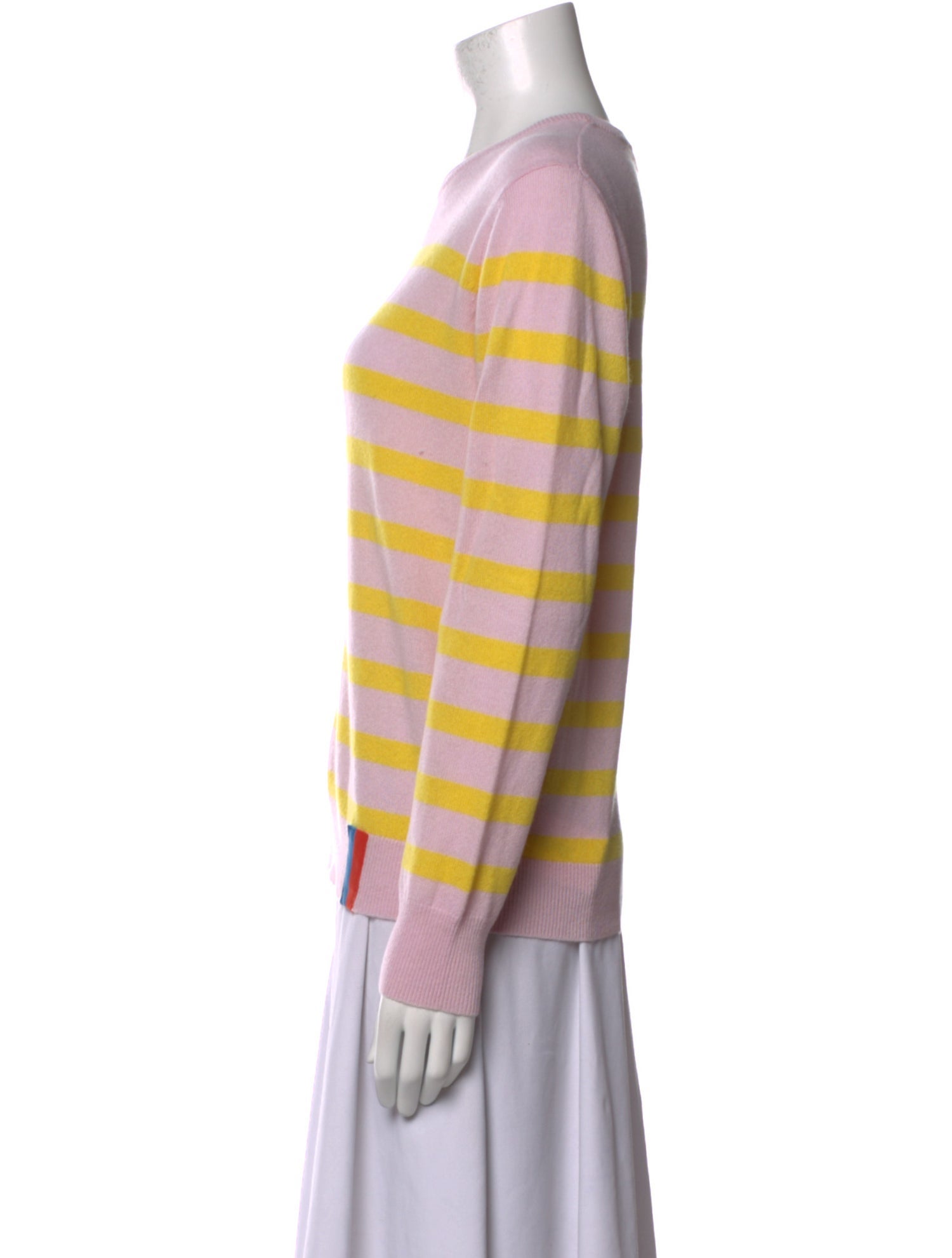 Kule Cashmere Striped Sweater