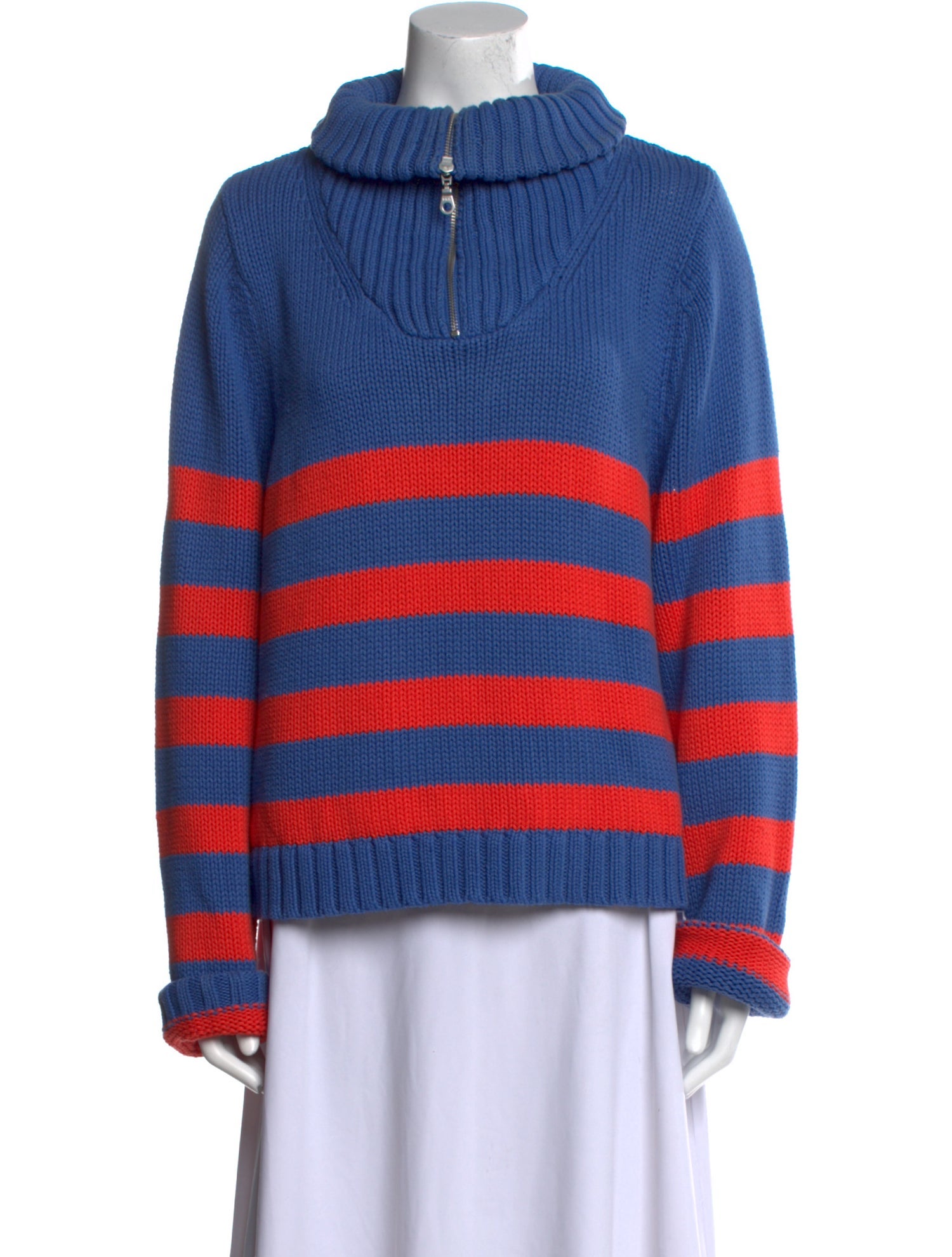 Kule Striped Turtleneck Sweater