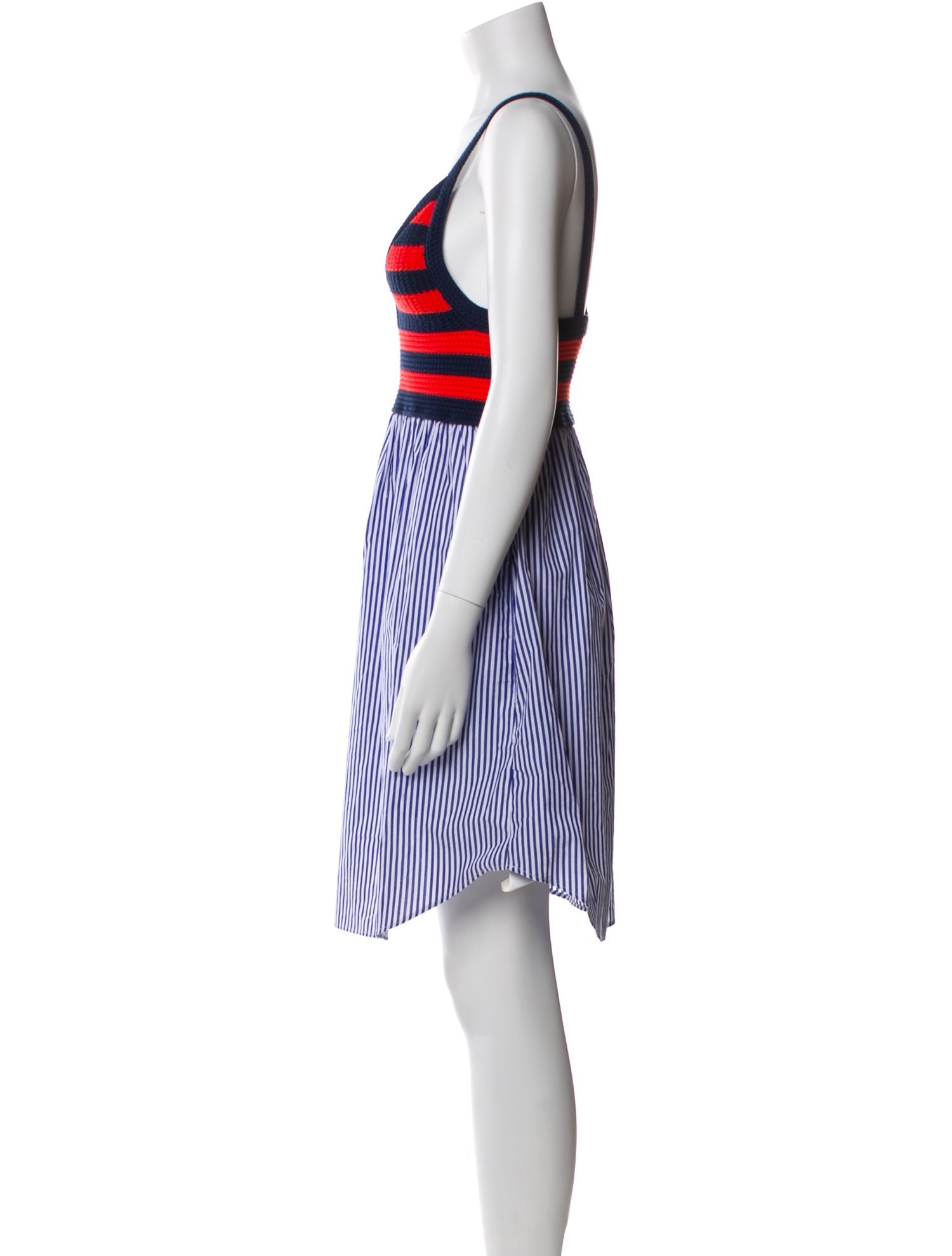 Kule Striped Mini Dress