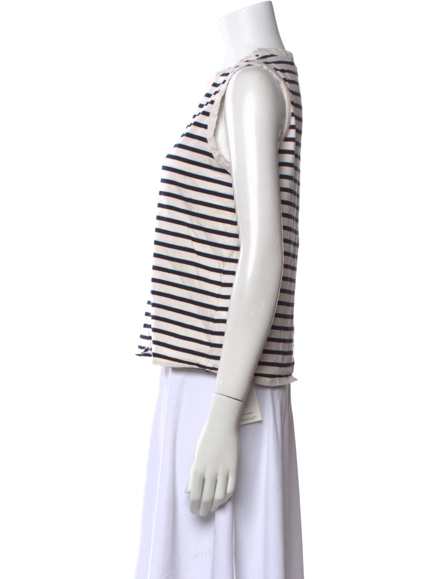 Kule Striped Crew Neck Top