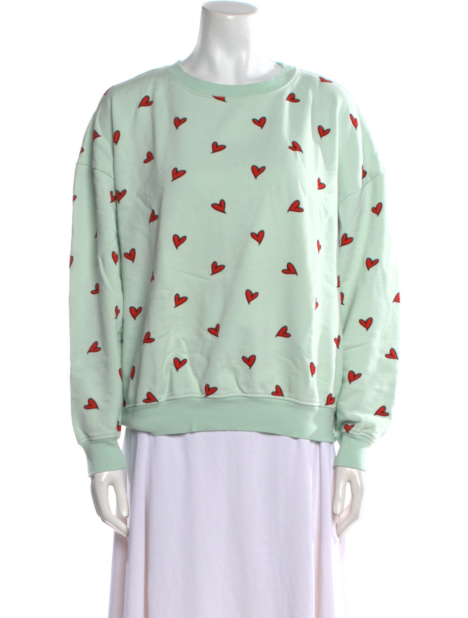 Kule Printed Crew Neck Sweatshirt