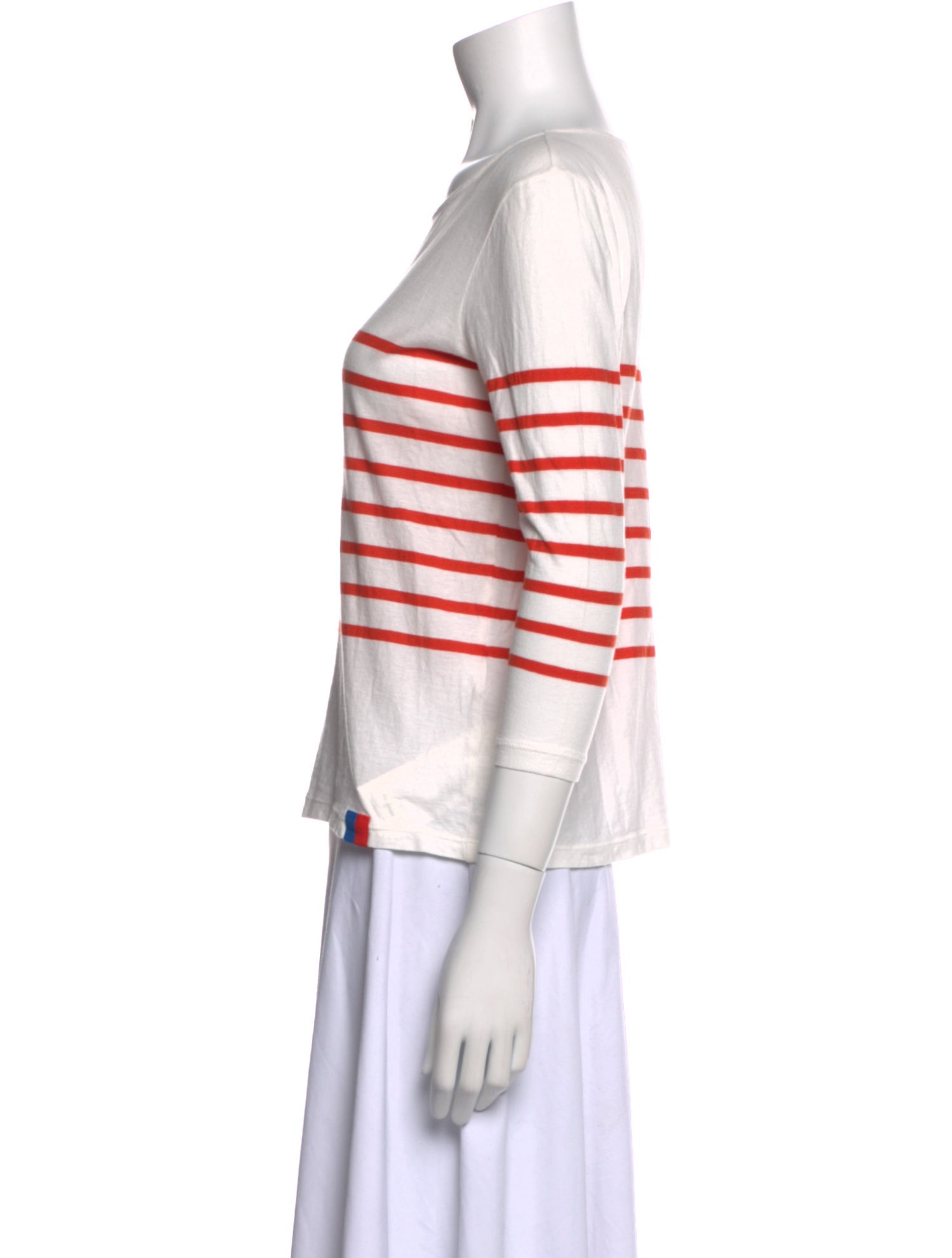 Kule Striped Bateau Neckline Top