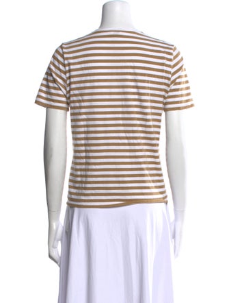 Kule Striped Crew Neck T-Shirt