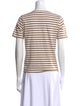 Kule Striped Crew Neck T-Shirt