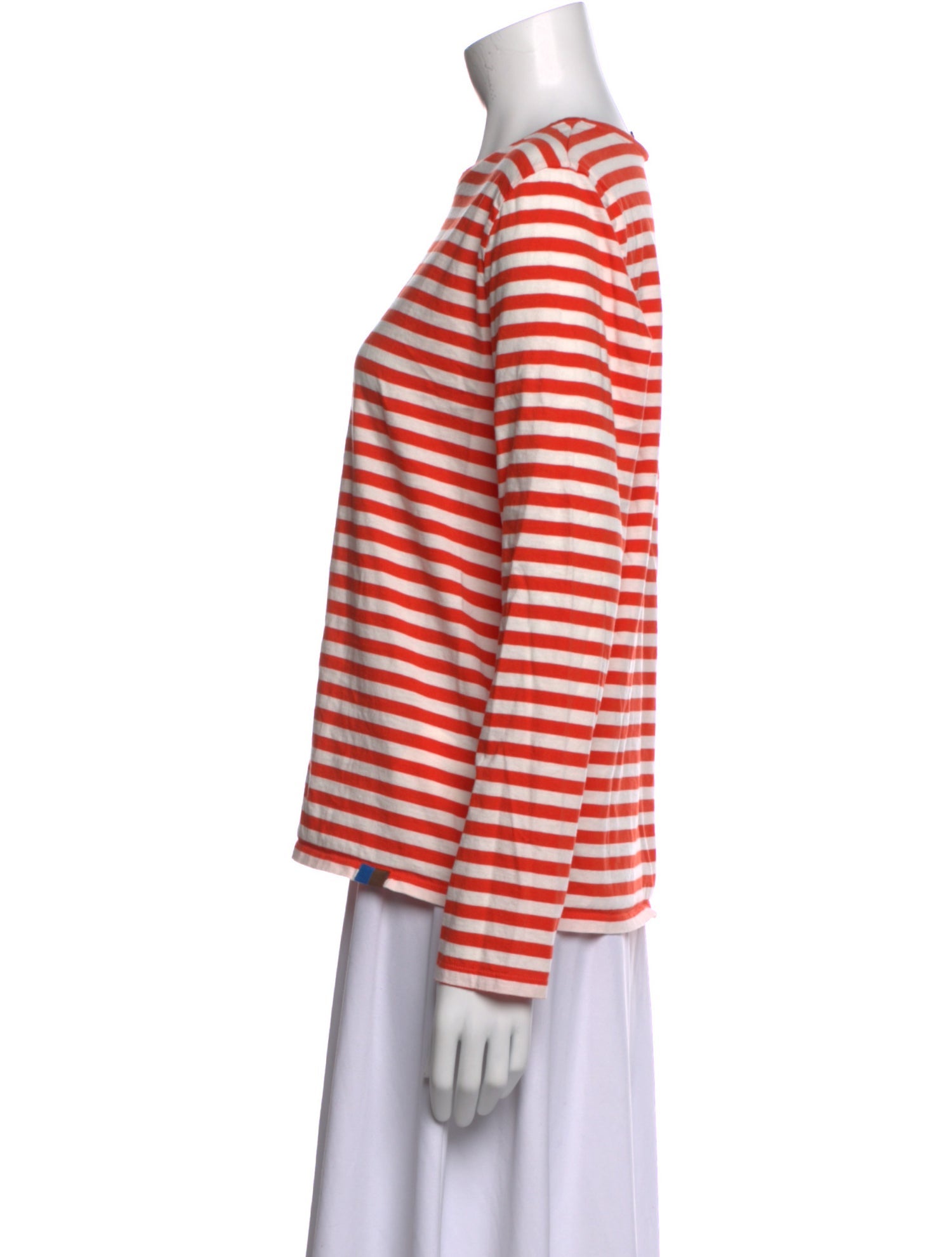 Kule Striped Crew Neck Top