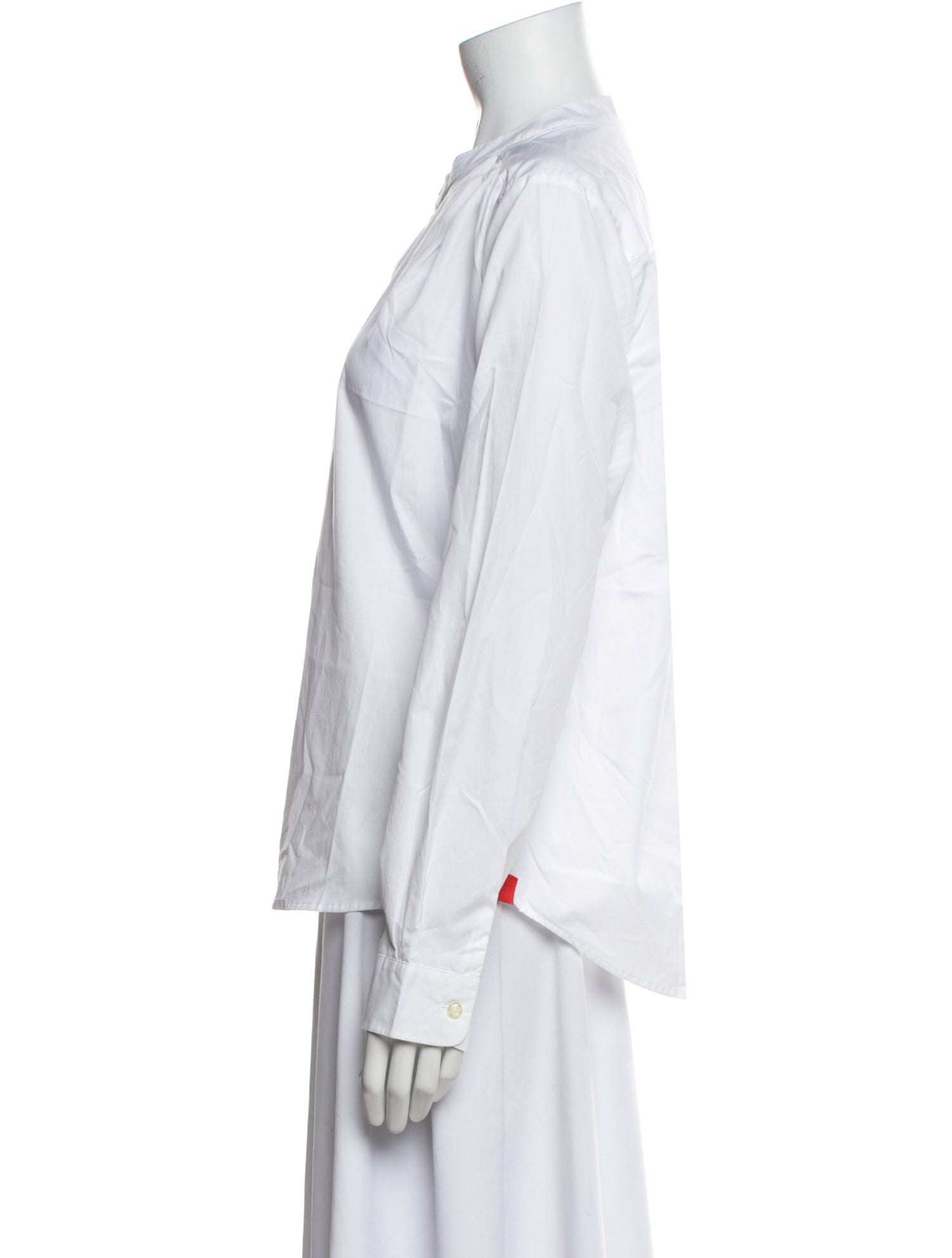 Kule Long Sleeve Button-Up Top