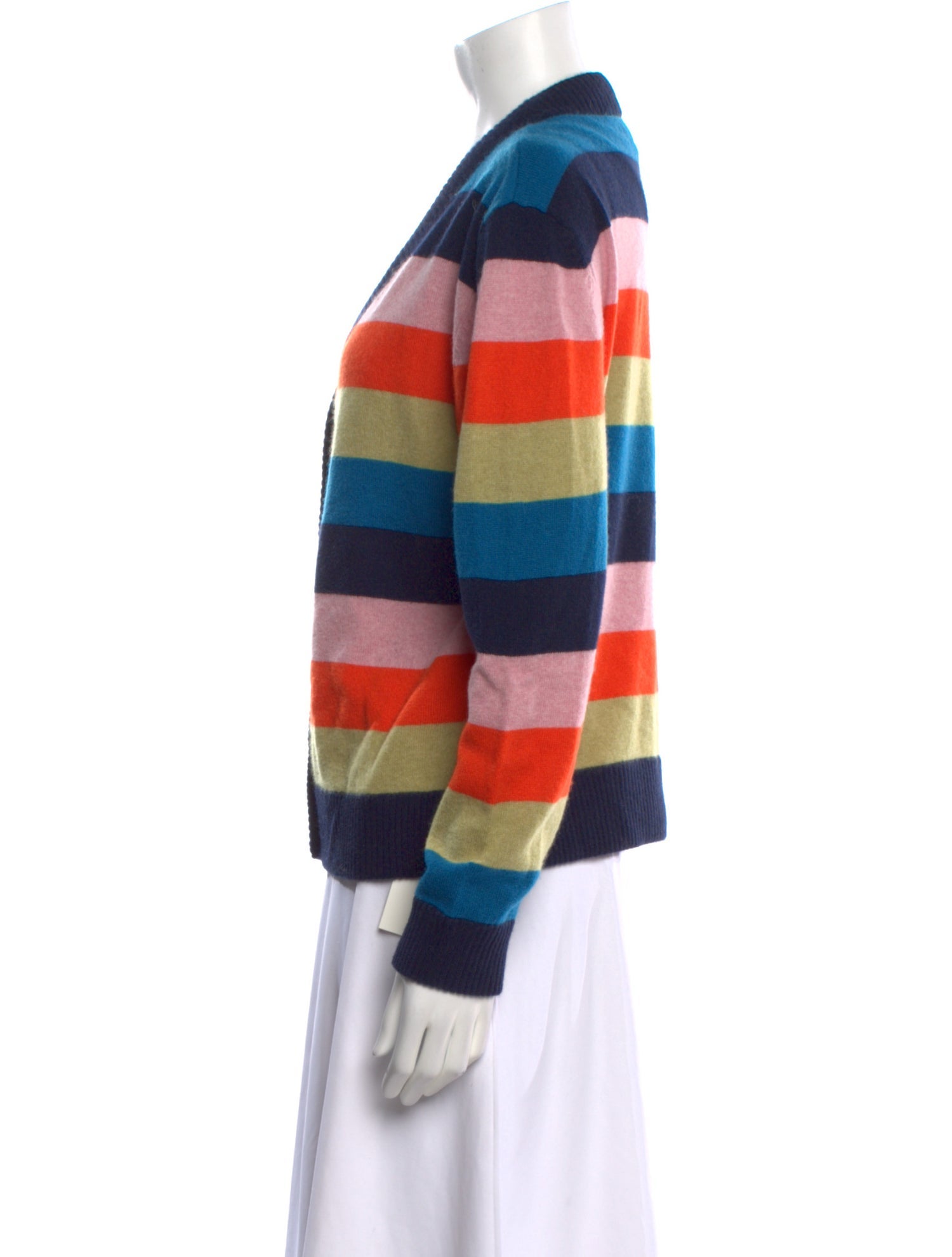 Kule Cashmere Striped Sweater