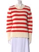 Kule Striped Crew Neck Sweater
