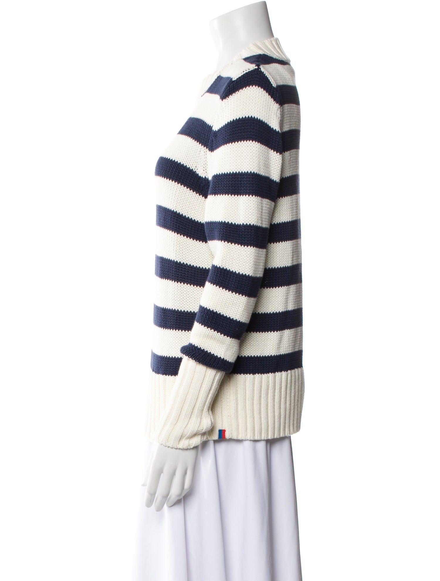 Kule Striped Crew Neck Sweater