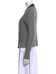 Kule Cashmere Colorblock Pattern Sweater