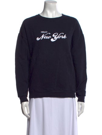 Kule Graphic Print Crew Neck Sweatshirt