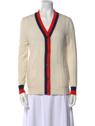 Kule Cashmere Colorblock Pattern Sweater