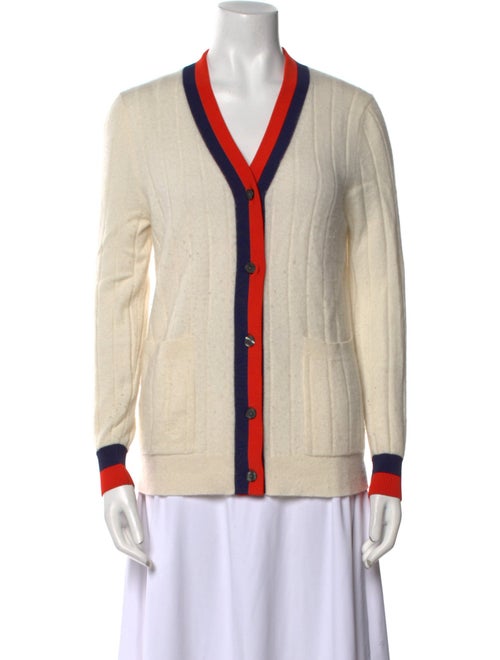 Kule Cashmere Colorblock Pattern Sweater