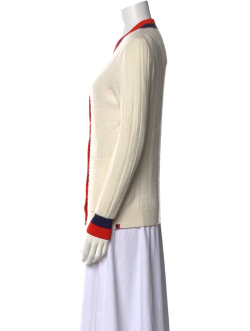 Kule Cashmere Colorblock Pattern Sweater