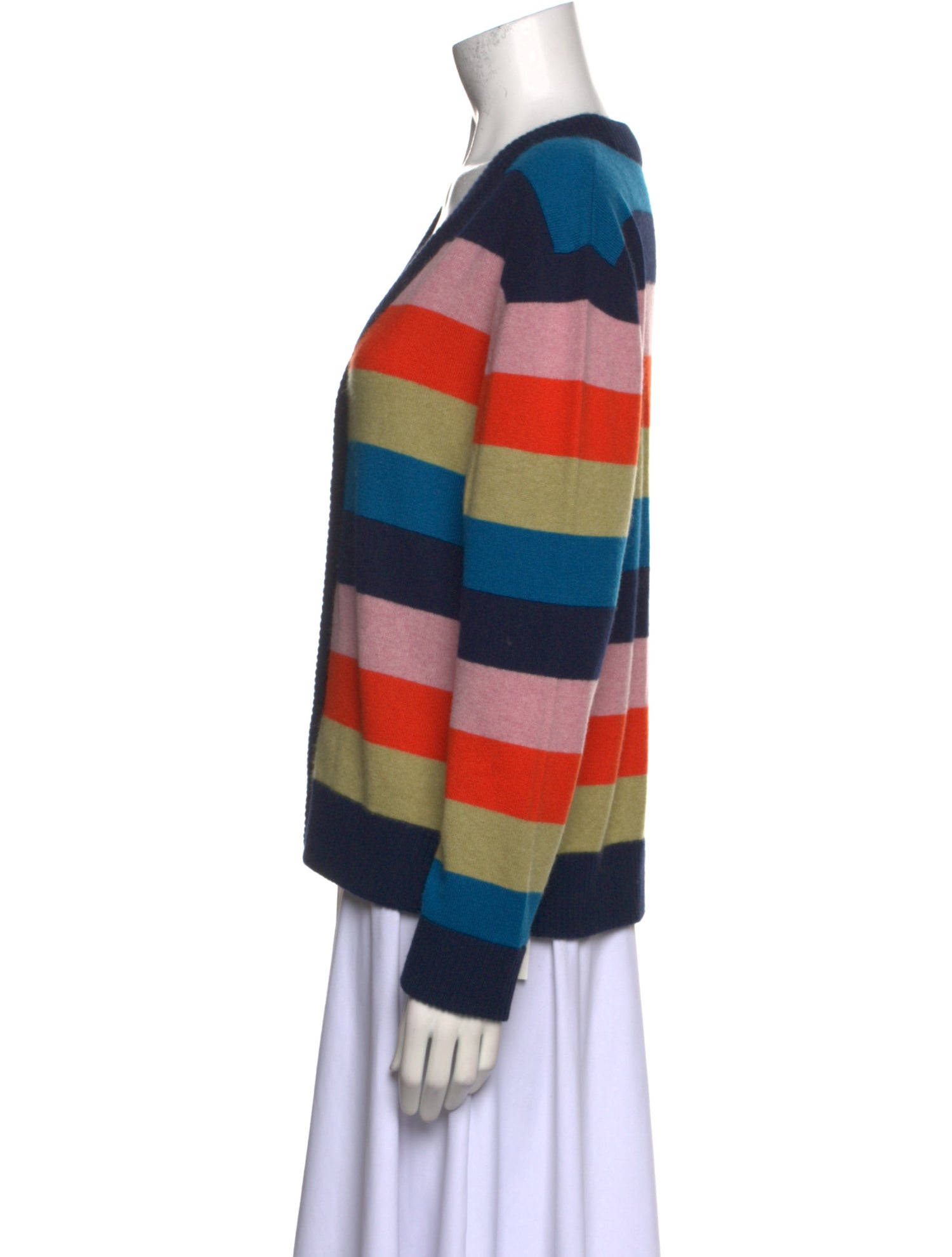 Kule Cashmere Striped Sweater